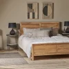 Bedroom^Nkuku Indali Mango Wood Bed - Natural