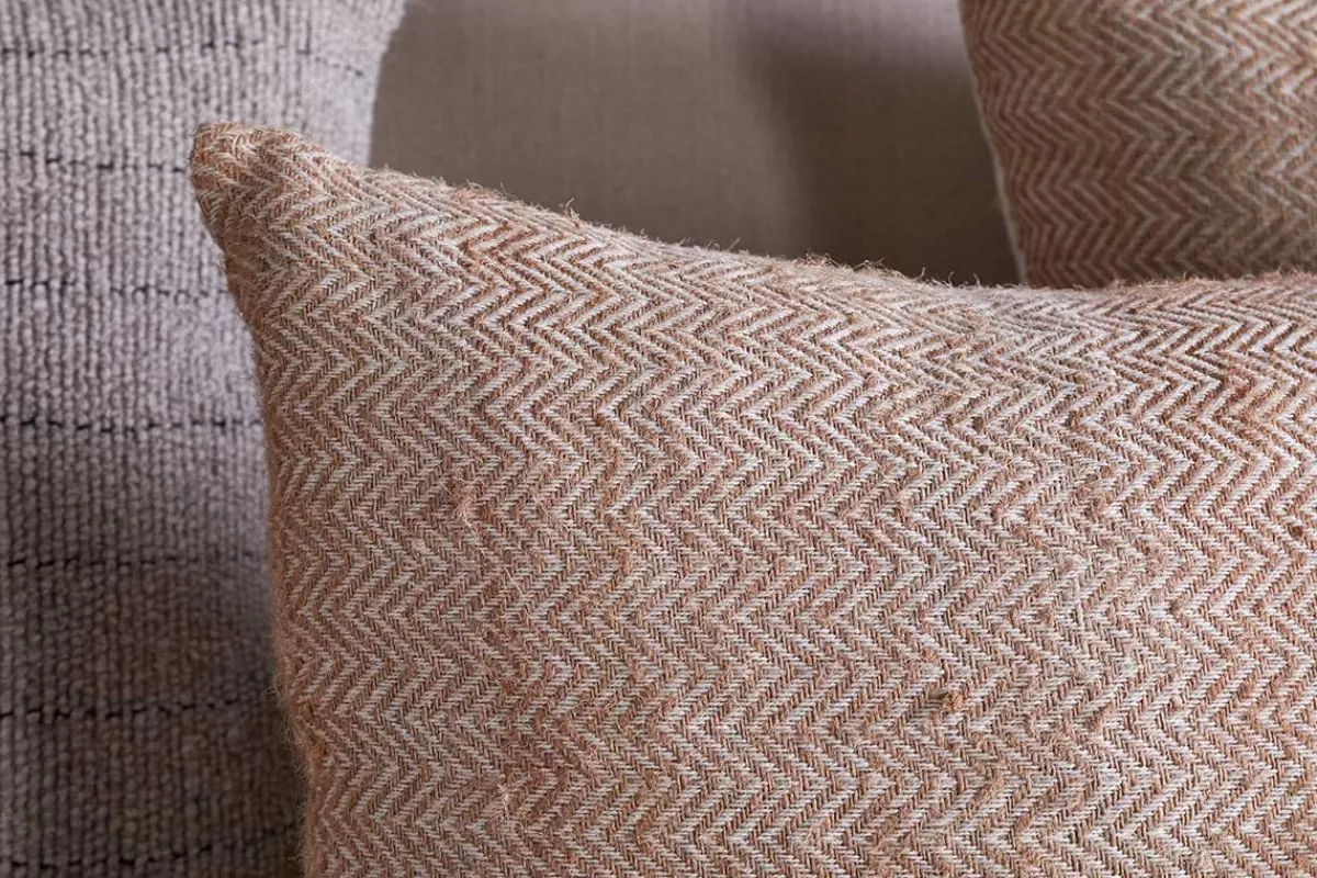 Bedroom Textiles|Cushions^Nkuku Indie Recycled Cushion Cover - Rust