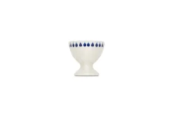 Breakfast Accessories^Nkuku Indigo Drop Egg Cups - (Set of 2) Cream & Indigo