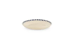 Serving Bowls^Nkuku Indigo Drop Garlic Grater - Cream & Indigo
