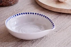 Pantry|Kitchen Storage^Nkuku Indigo Drop Spoon Rest - Indigo