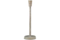 Desk Accessories|Candle Holders^Nkuku Inigo Candle Holder - Aged Zinc