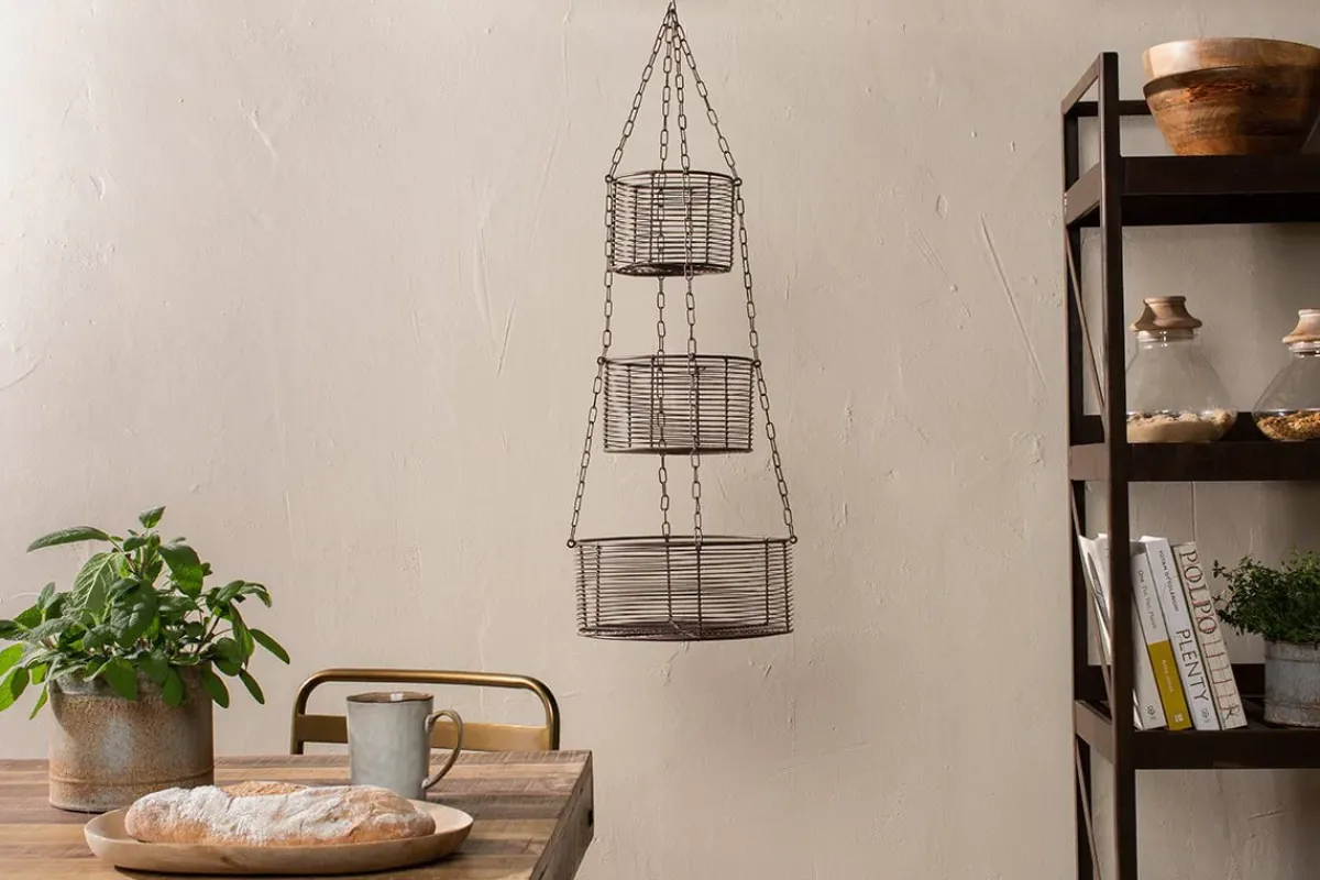Pantry|Kitchen Storage^Nkuku Inkollu Hanging Basket Set
