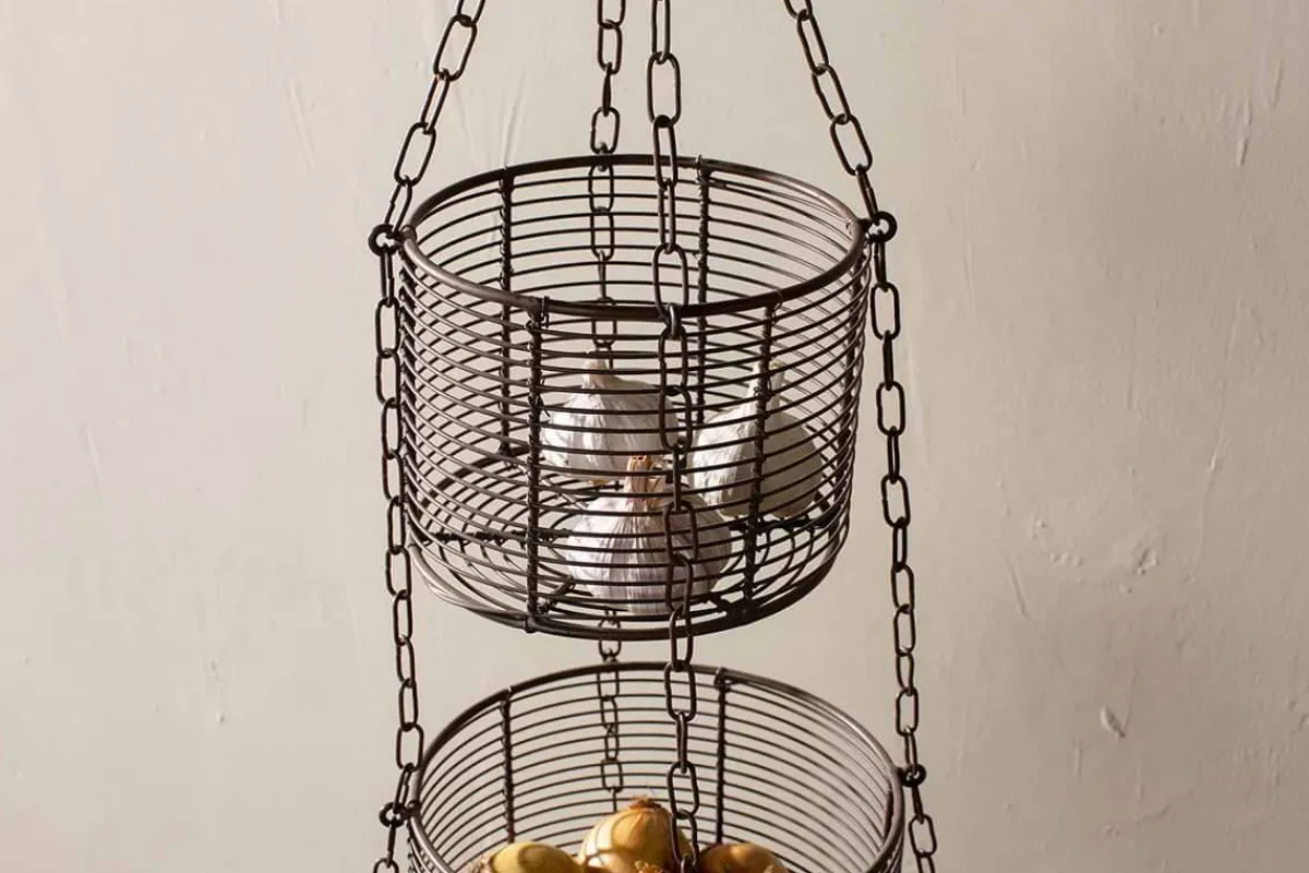 Pantry|Kitchen Storage^Nkuku Inkollu Hanging Basket Set