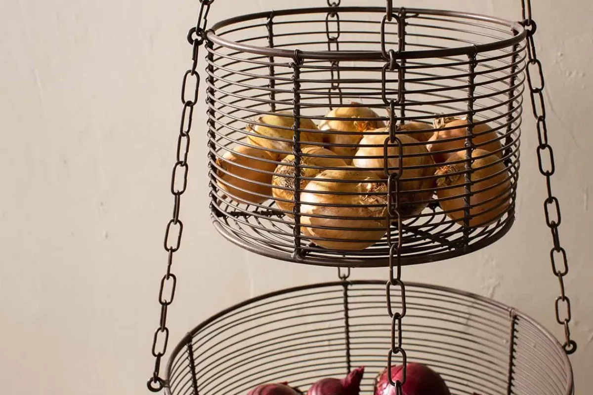 Pantry|Kitchen Storage^Nkuku Inkollu Hanging Basket Set