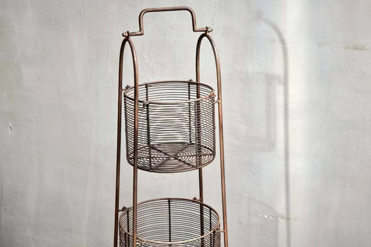 Pantry|Kitchen Storage^Nkuku Inkollu Three-Tiered Storage Stand