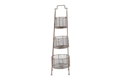 Pantry|Kitchen Storage^Nkuku Inkollu Three-Tiered Storage Stand