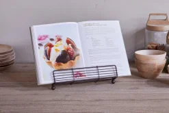 Desk Accessories|Pantry^Nkuku Inkollu Wire Bookstand - Aged Brass
