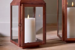 Lanterns|Garden Décor^Nkuku Isko Lantern - Rust