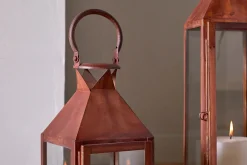 Lanterns|Garden Décor^Nkuku Isko Lantern - Rust