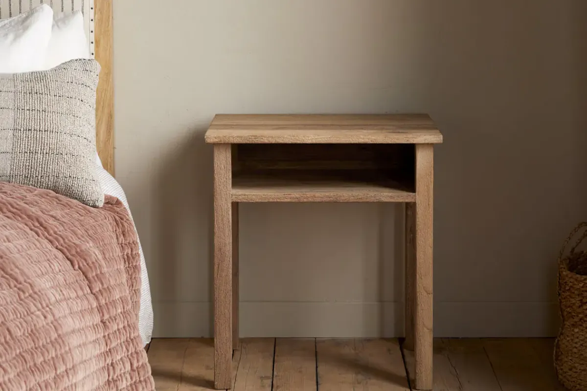 Bedroom|Beside Tables^Nkuku Iya Reclaimed Wood Bedside Table - Natural