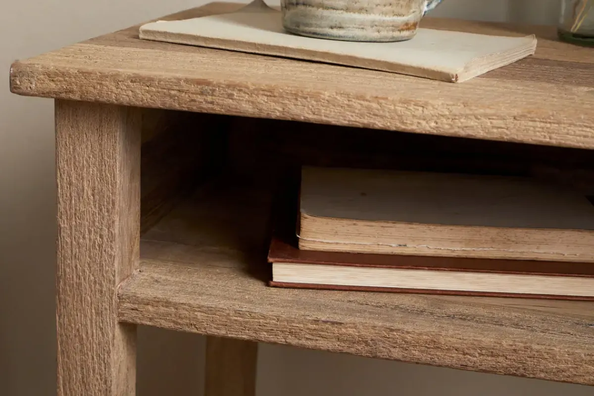 Bedroom|Beside Tables^Nkuku Iya Reclaimed Wood Bedside Table - Natural