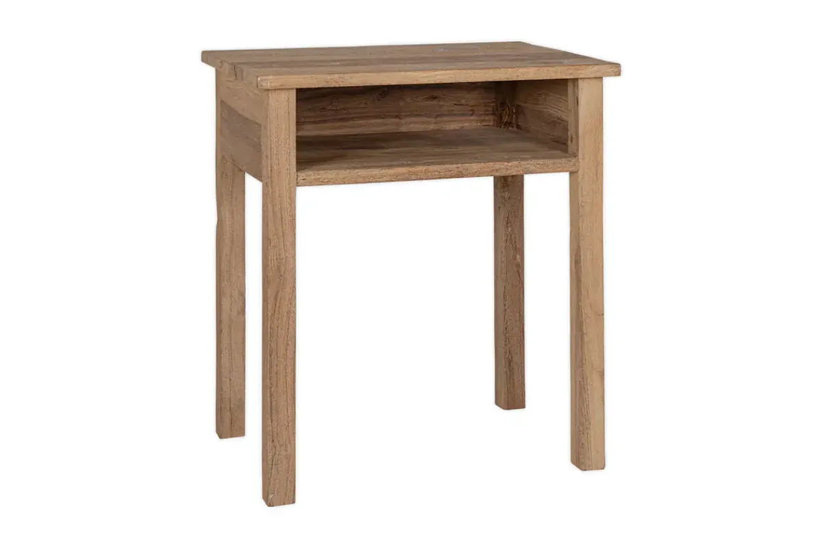 Bedroom|Beside Tables^Nkuku Iya Reclaimed Wood Bedside Table - Natural