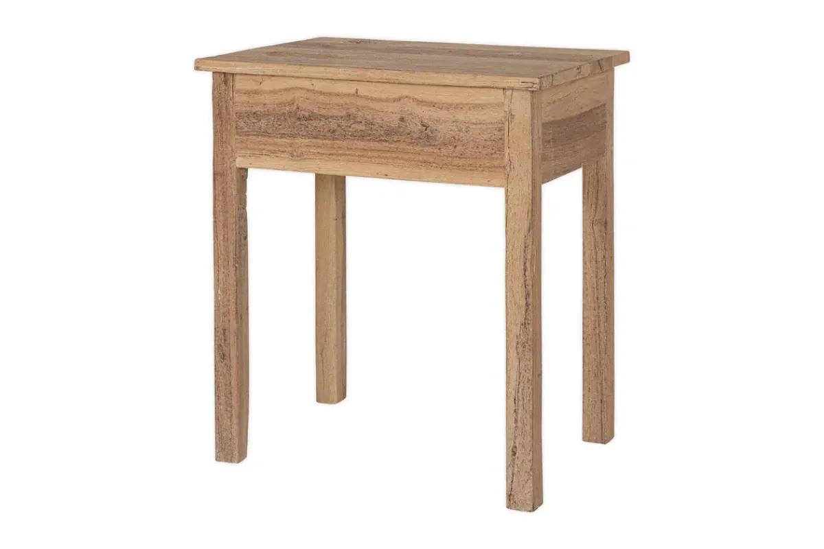 Bedroom|Beside Tables^Nkuku Iya Reclaimed Wood Bedside Table - Natural