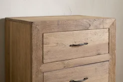 Bedroom^Nkuku Iya Reclaimed Wood Chest of Drawers - Natural - Small