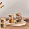 Pantry|Kitchen Storage^Nkuku Izaan Spice Jar - Clear - (Set of 3)