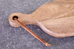 Cheese Board & Knives|Chopping Boards^Nkuku Jabari Mango Wood Board - Natural