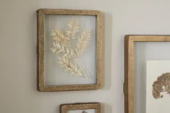 Photo Frames^Nkuku Jahala Wall Hung Photo Frame - Antique Brass