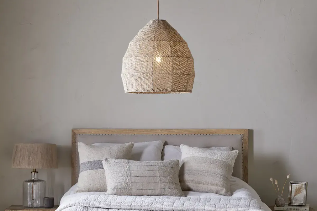 Pendant Shades^Nkuku Jahari Woven Jute Pendant - Natural