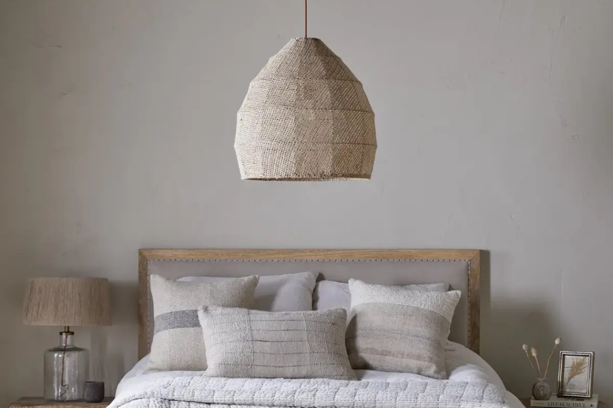 Pendant Shades^Nkuku Jahari Woven Jute Pendant - Natural