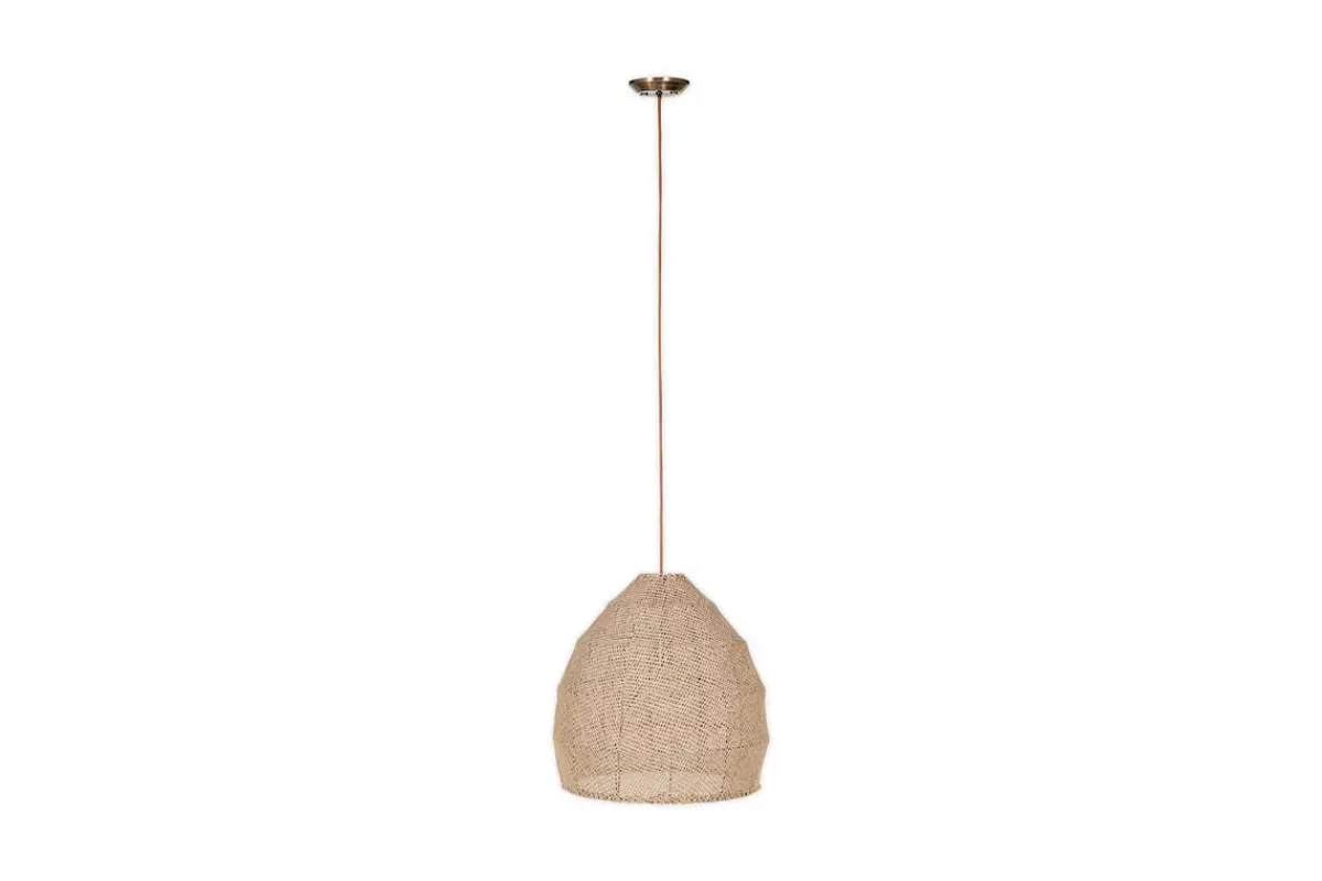Pendant Shades^Nkuku Jahari Woven Jute Pendant - Natural