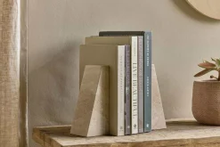 Desk Accessories^Nkuku Juda Marble Bookends - Grey