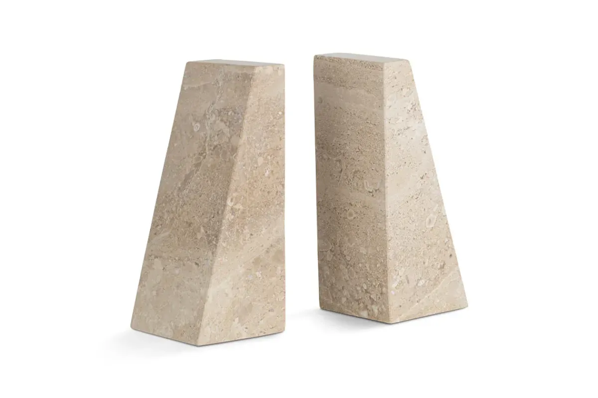 Desk Accessories^Nkuku Juda Marble Bookends - Grey