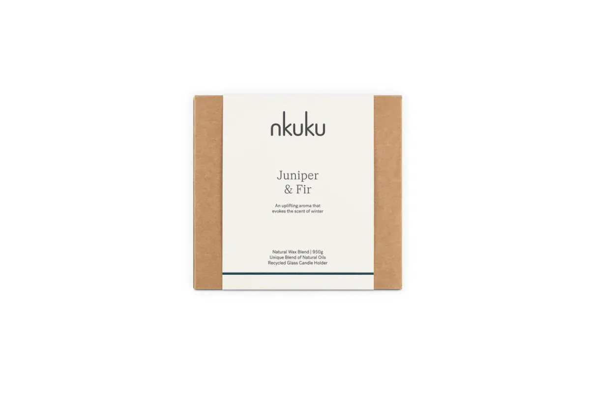 Home Fragrance|Candles^Nkuku Juniper & Fir 3 Wick Scented Candle