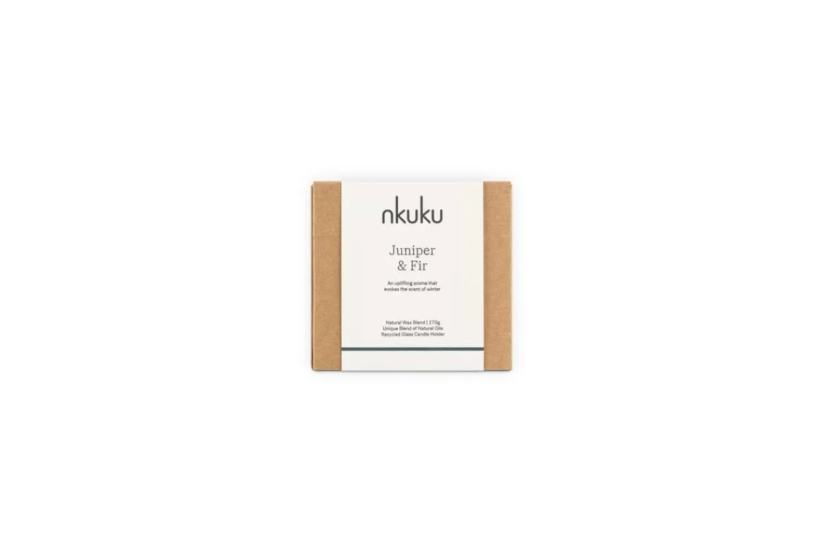 Home Fragrance|Candles^Nkuku Juniper & Fir 1 Wick Scented Candle