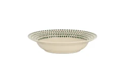 Bowls^Nkuku Juniper Drop Pasta Bowl - Cream & Juniper
