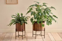 Decorative Home Accessories|Indoor Planters^Nkuku Juoni Iron Planter
