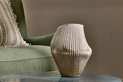 Decorative Home Accessories|Vases^Nkuku Kalai Ceramic Organic Shape Vase - Large
