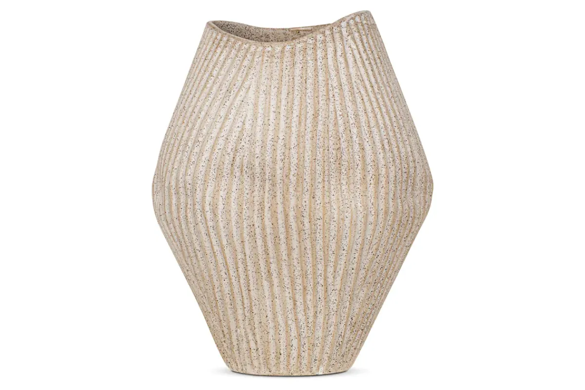 Decorative Home Accessories|Vases^Nkuku Kalai Ceramic Organic Shape Vase - Large