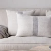 Bedroom Textiles|Cushions^Nkuku Kallu Wool & Cotton Cushion Cover - Natural
