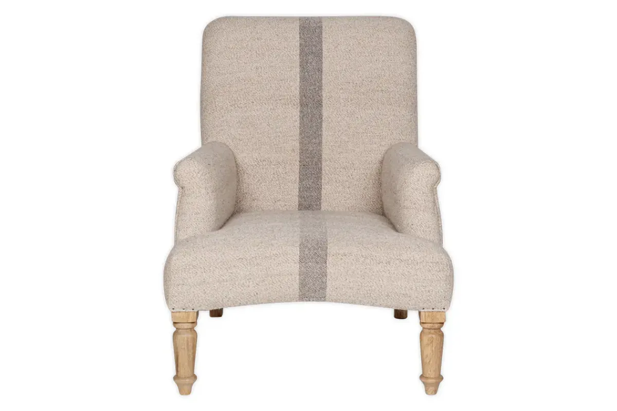 Living|Occasional Chairs^Nkuku Kallu Wool & Cotton Occasional Chair - Natural