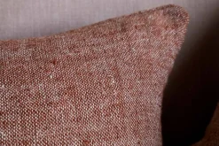 Bedroom Textiles|Cushions^Nkuku Kana Linen Cushion Cover - Rust