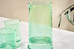 Jugs^Nkuku Kaneti Bubble Carafe - Aqua