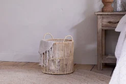 Baskets|Bedroom^Nkuku Kanika Jute Basket - Natural