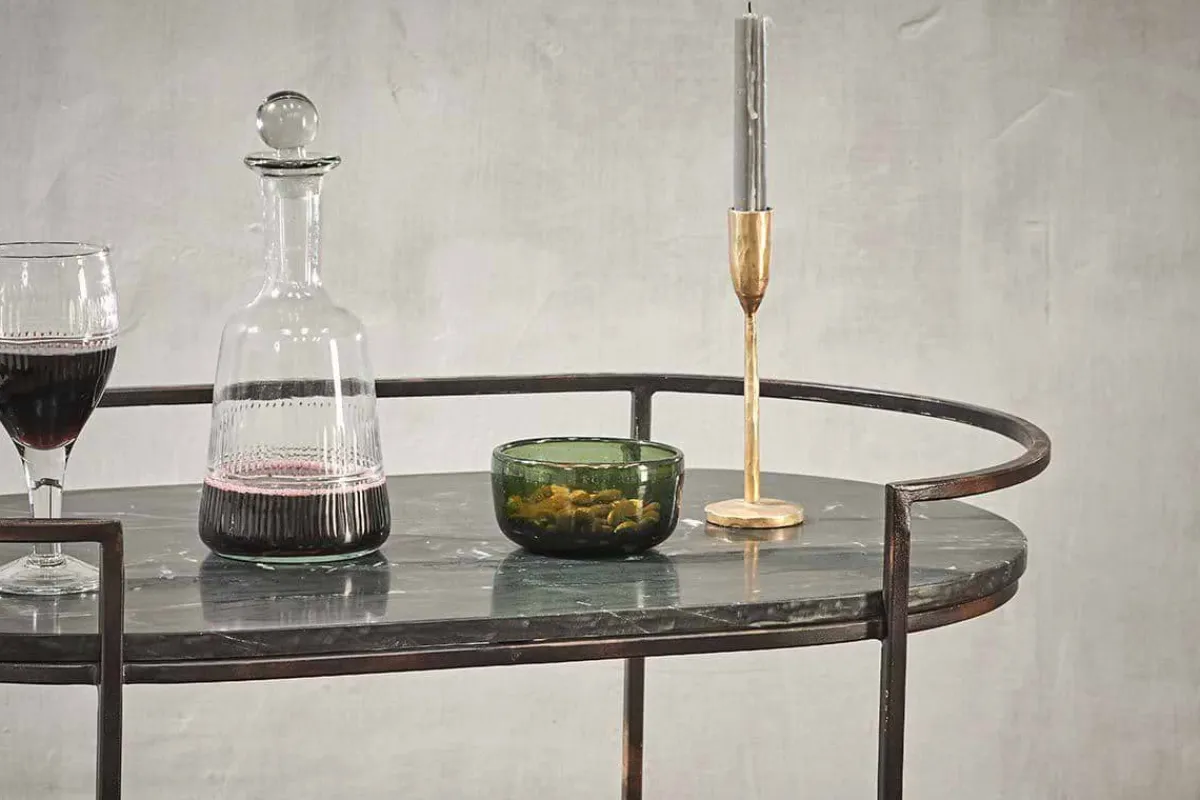 Kitchen & Dining|Living^Nkuku Karoko Marble Drinks Table