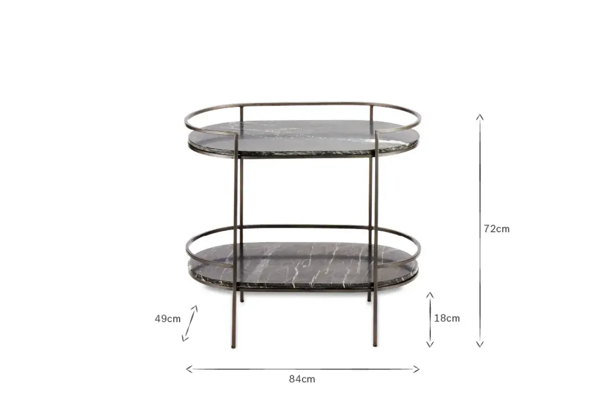 Kitchen & Dining|Living^Nkuku Karoko Marble Drinks Table