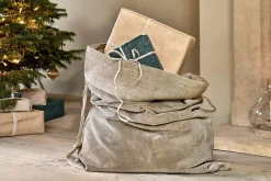 Shades Of Nature^Nkuku Karru Cotton Velvet Sack - Light Grey