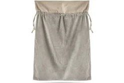Shades Of Nature^Nkuku Karru Cotton Velvet Sack - Light Grey