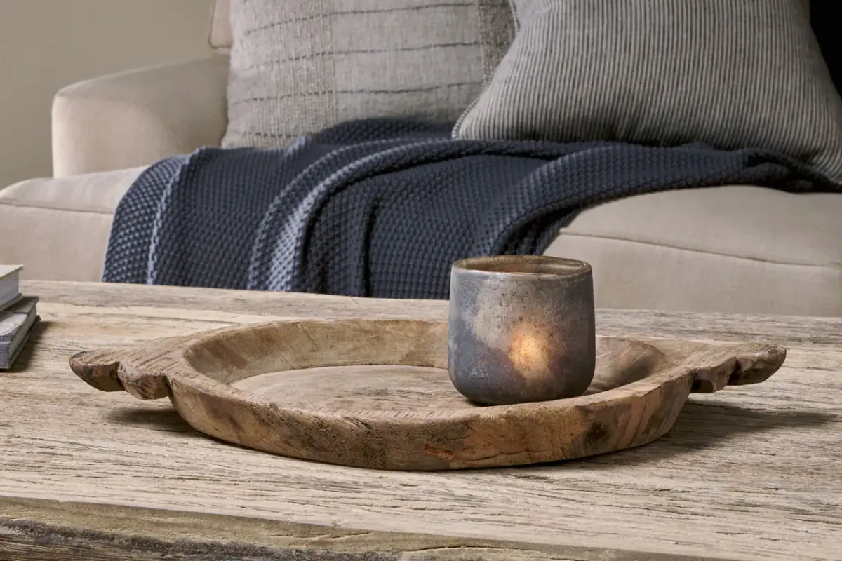 Ornaments|Bowls & Trays^Nkuku Karua Reclaimed Wood Traditional Bowl