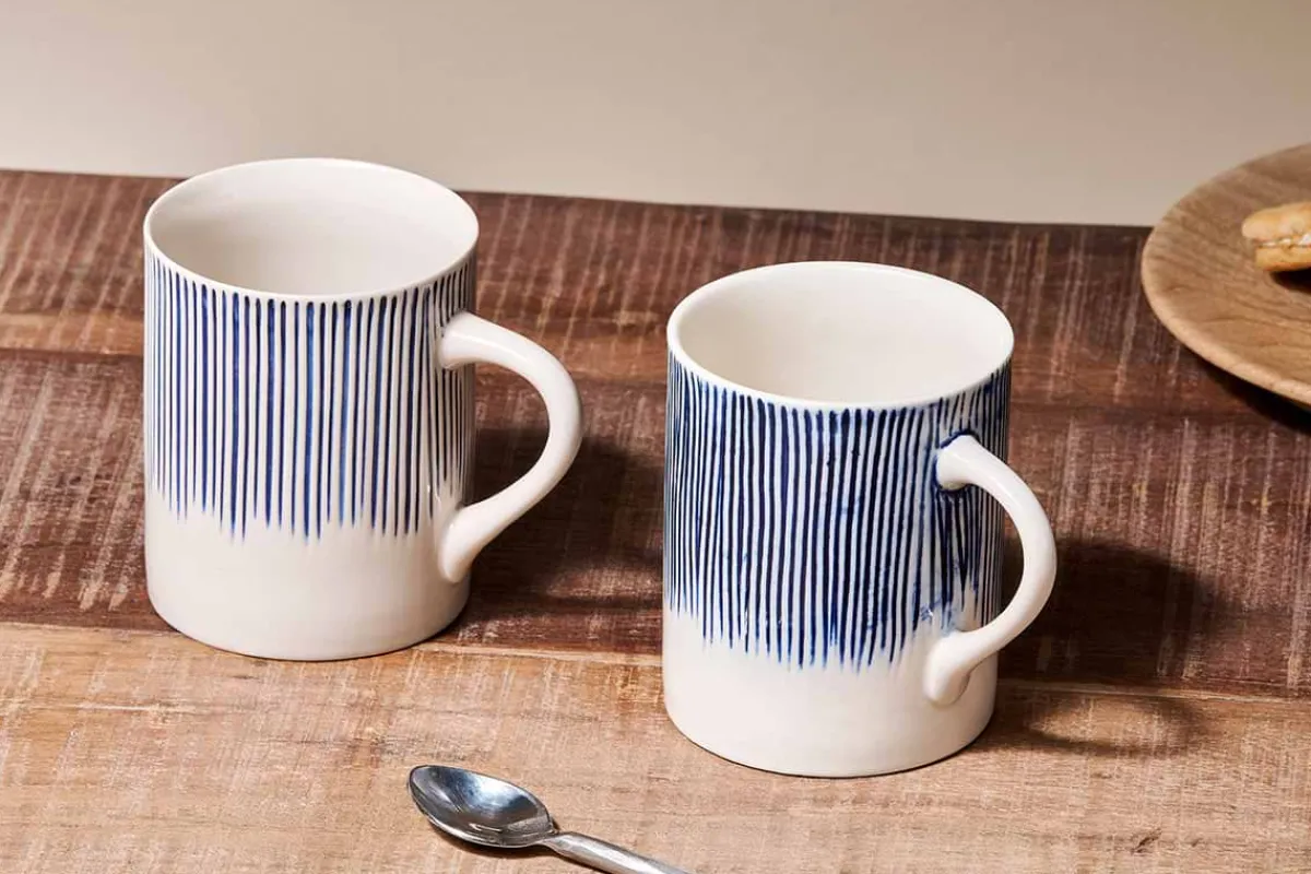 Mugs^Nkuku Karuma Ceramic Mug - Large (Set of 2)