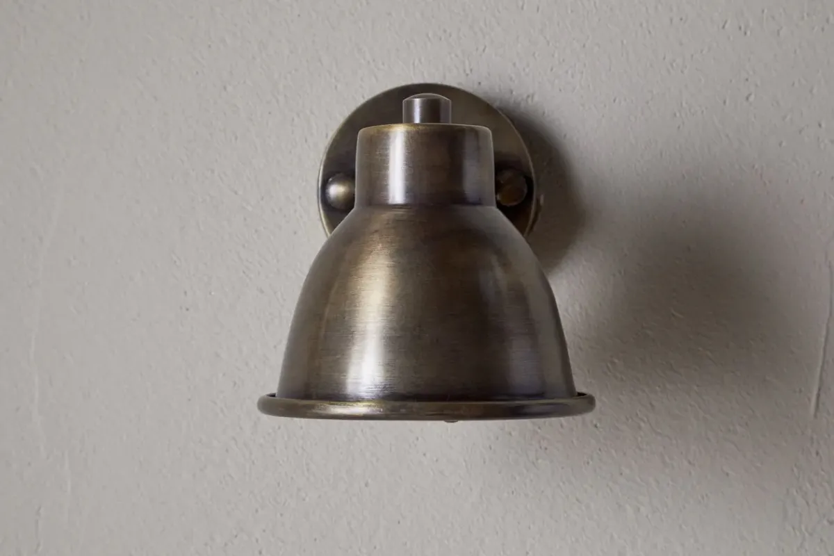 Wall Lights|Spot Lights^Nkuku Kasai Brass Spotlight - Antique Brass