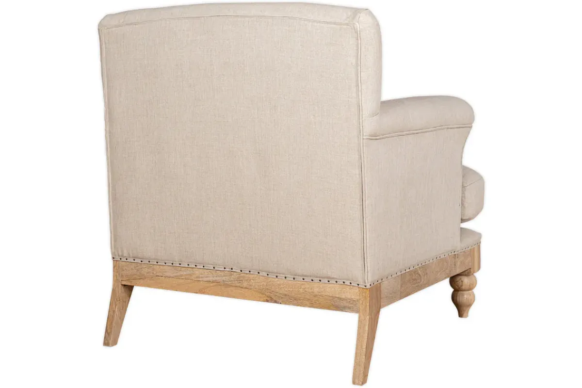 Living|Armchairs^Nkuku Kashi Linen Armchair - Natural
