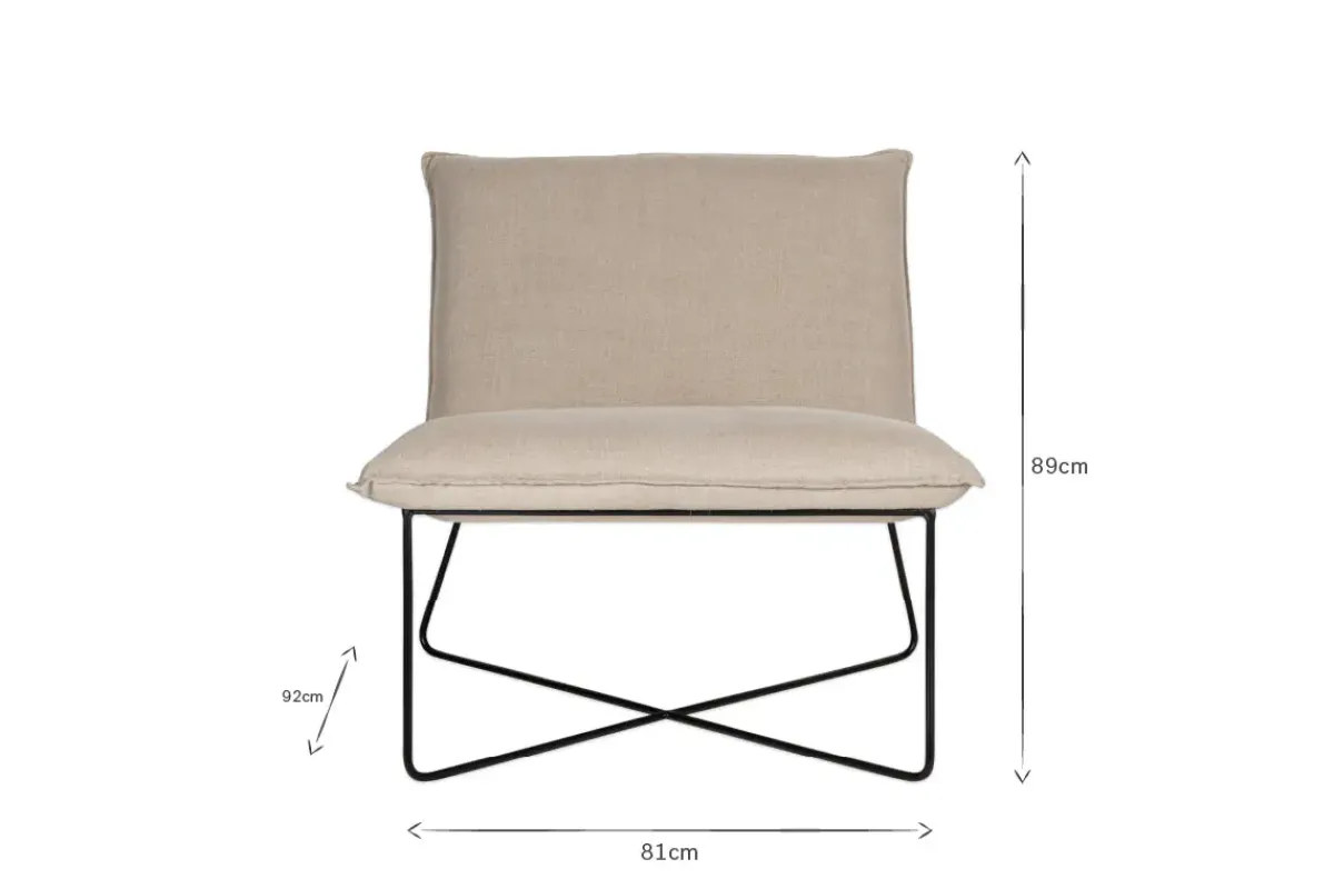 Bedroom|Living^Nkuku Kashvi Oversized Linen Lounger - Natural