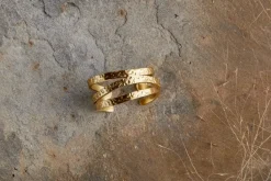 Jewellery & Jewellery Boxes|Jewellery^Nkuku Katai Ring - Gold