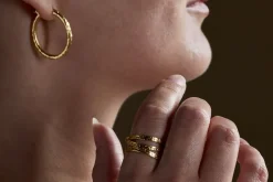 Jewellery & Jewellery Boxes|Jewellery^Nkuku Katai Ring - Gold