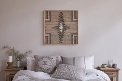 Decorative Home Accessories|Wall Art^Nkuku Katong Textured Wall Art - Grey